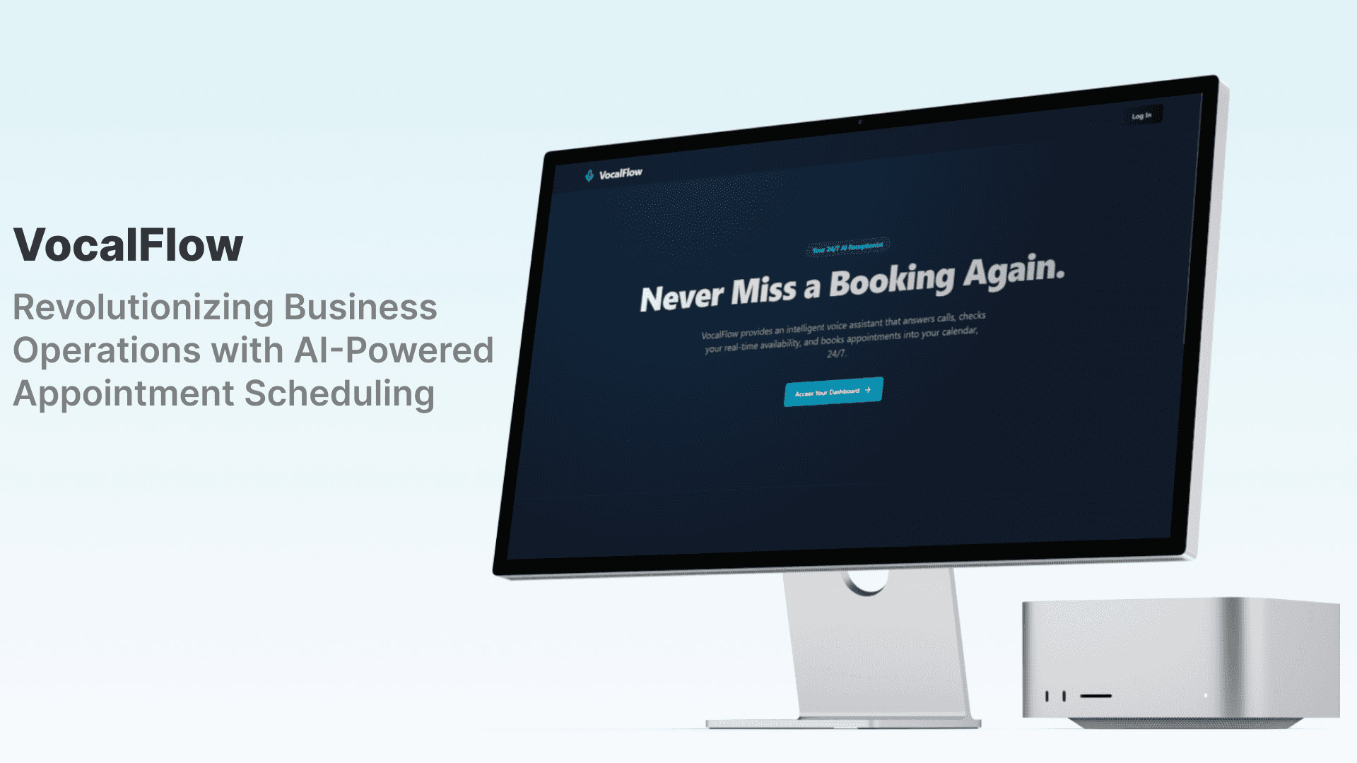 VocalFlow: Your AI Voice Receptionist